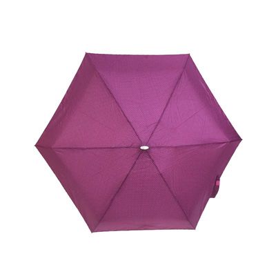 Lightweight 90cm Manual 5 Fold Umbrella With Portable Bag