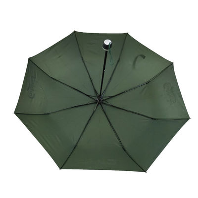21 Inch Aluminium Oxide Travel Foldable Umbrella Custom LOGO