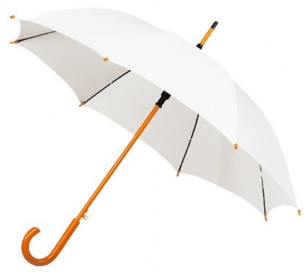 Auto Open Wooden Shaft Promotion Pongee Umbrella