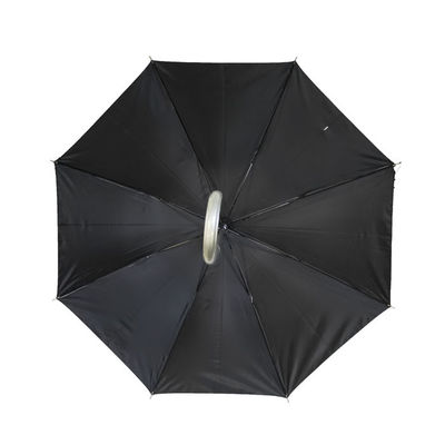 Plastic Handle Polyester Pongee Custom Logo Golf Umbrellas