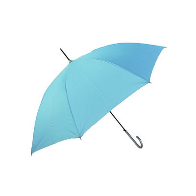 Auto Open 23&quot;*8K Classic Stick Umbrella With J Shape Plastic Handle